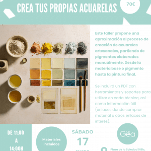 Taller acuarela arte gijon asturias