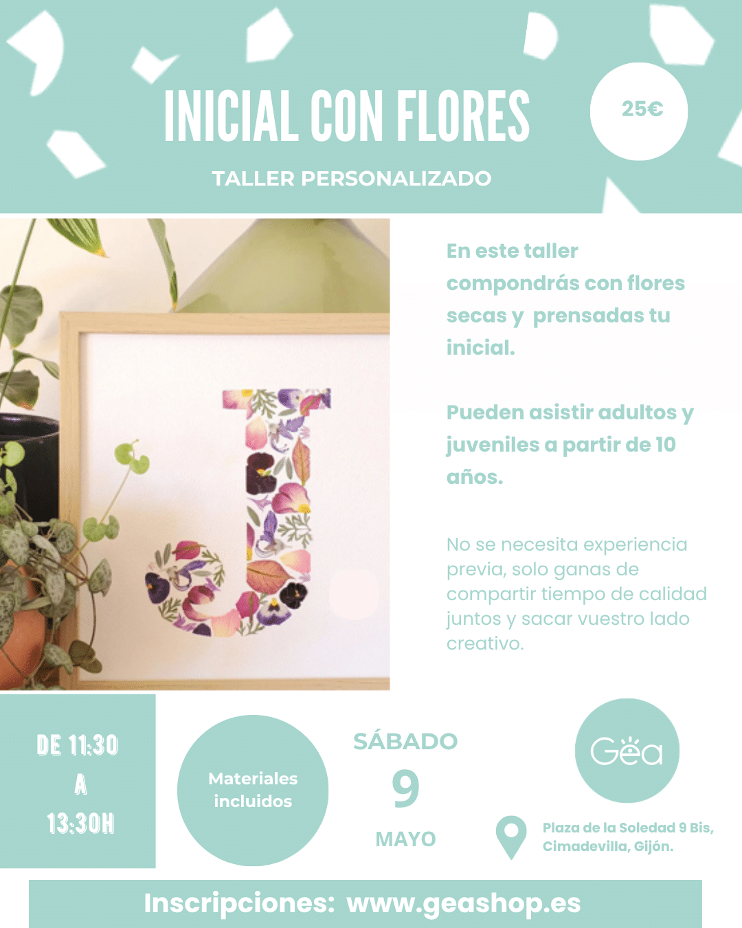 planes gijon Asturias que hacer en gijon taller con flores manualidades vino familias