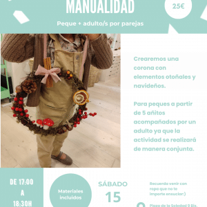 manualidades navidad niños familias creatividad arte adultos asturias gijon plan familias