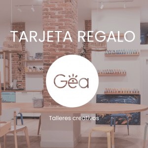 Tarjeta regalo talleres creativos