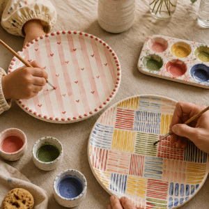 Pinta ceramica plato gijon asturias