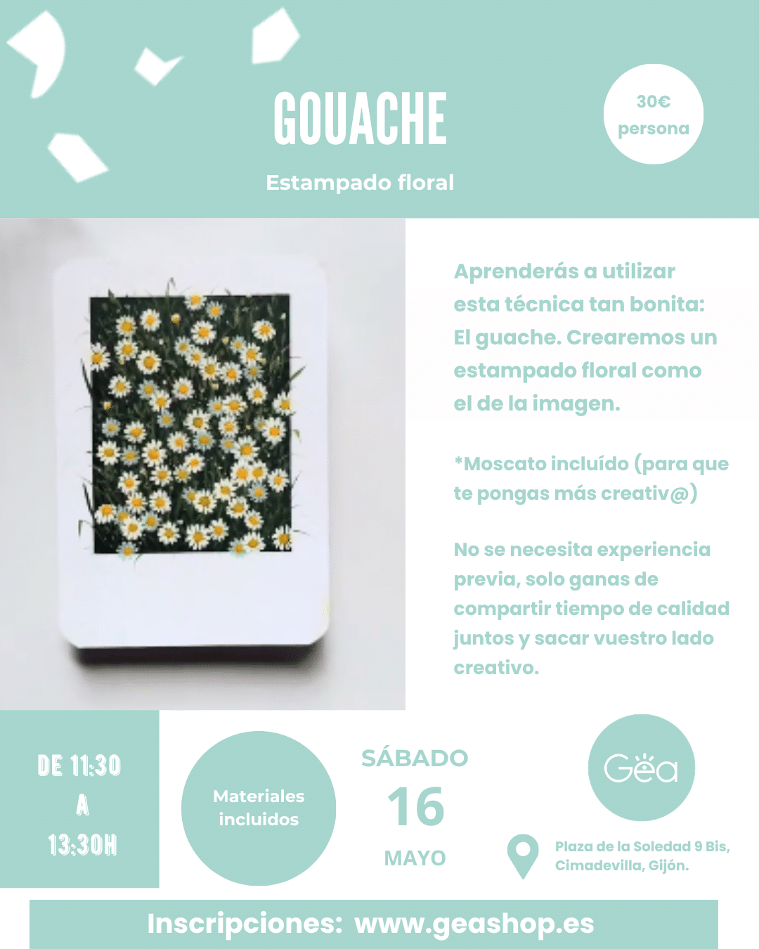 Planes Gijón taller de acuarela taller pintura creativo Asturias planes con vino